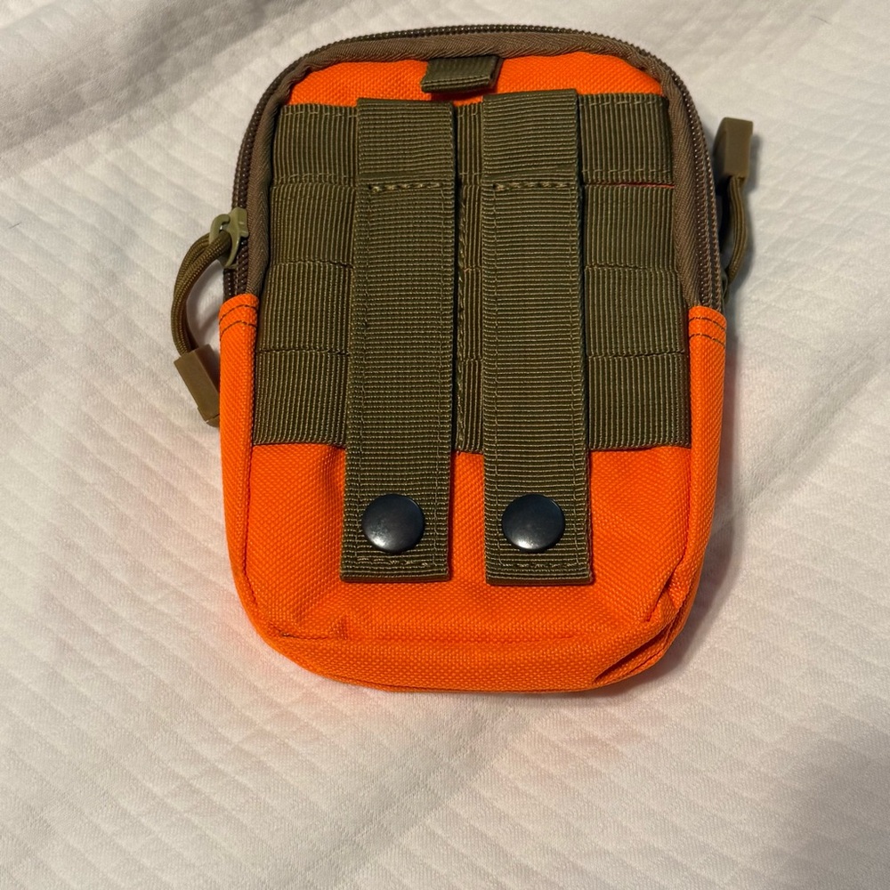 Modine Orange and Brown Men's Tool Bag - Picture 4 of 4